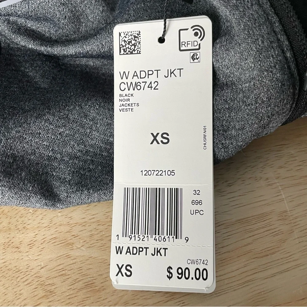 New! adidas Women's Full Zip Go-to Adapt Jacket Size XS 54037